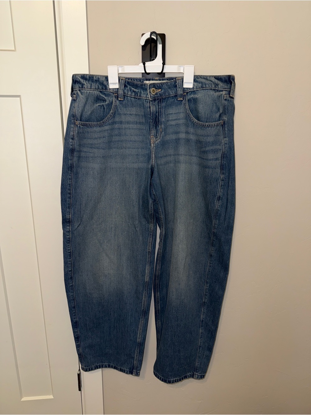 Hollister Faded Blue Relaxed Jeans
